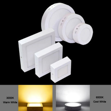 plafonnier led blanc moderne 9w 15w 25w rond carré 85 265v