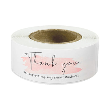 étiquettes autocollantes merci votre commande scellage enveloppe décoration petite entreprise papeterie artisanale