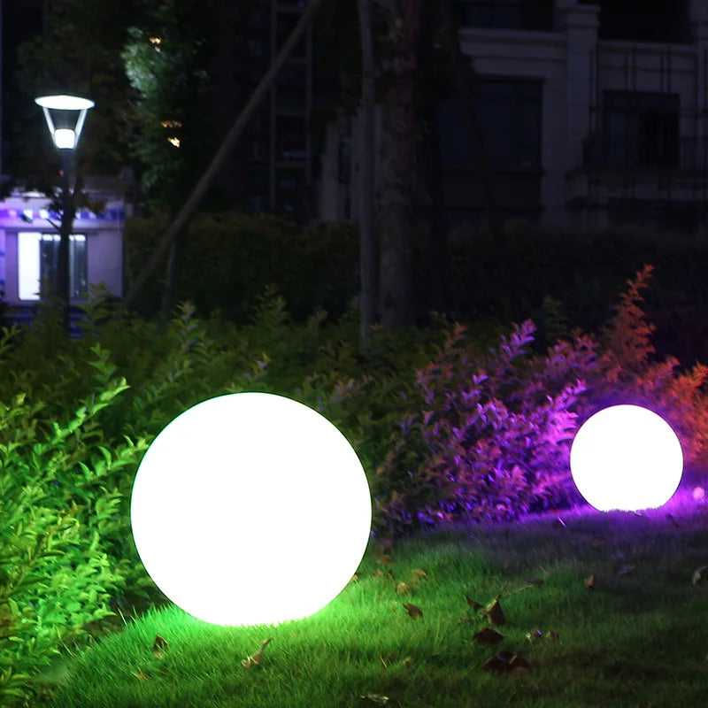 Détail de la boule lumineuse LED étanche IP68