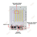plaque led 100w blanc matrice diodes ic intelligent ac220v moderne technologique