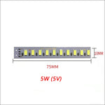 plaque led 5v blanc matrice diodes modernes 1w 2w 3w 5w 10w 12w