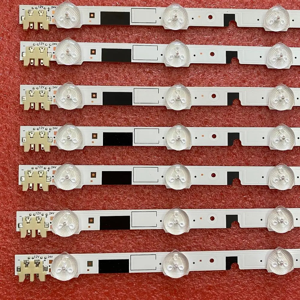 bande lumineuse led blanc moderne technologie sans vis connecteurs diodes numéros série