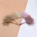 plantes artificielles or argent feuilles cèdre pin naturel decoration mariage exterieur branchées exposant