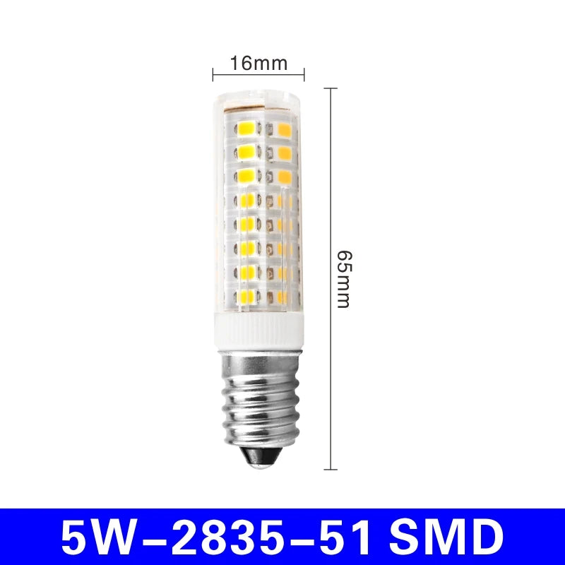 ampoule led e14 blanc froid 3w 4w 5w 7w 360 angle faisceau modernes diodes