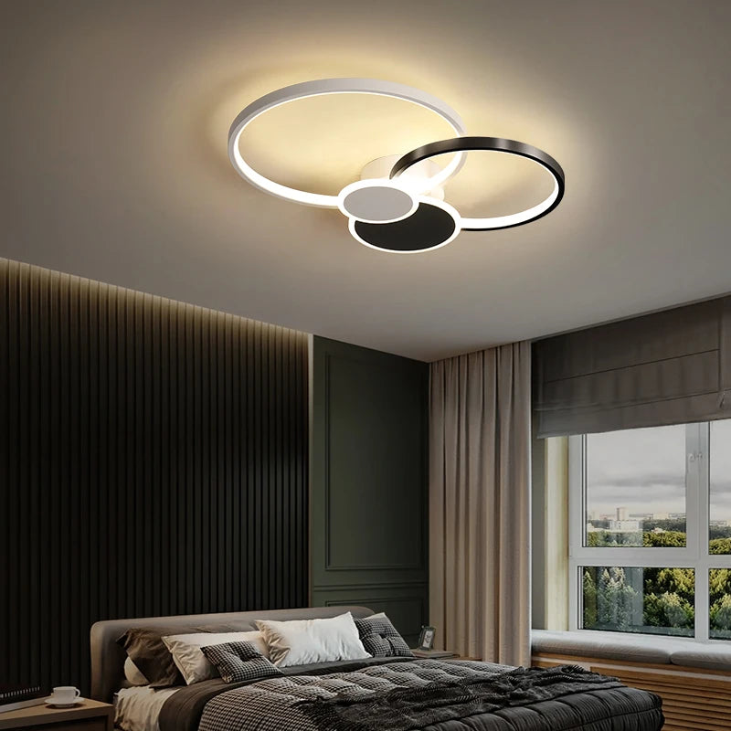 Lampe moderne acrylique métal blanc doré noir geometrique 100cm 80cm 58cm