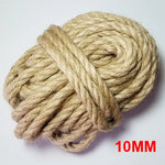 corde chanvre marron texture tissée haute ténacité naturelle rustique décoration artisanat DIY 1mm 2mm
