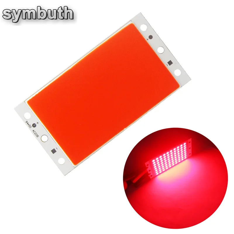 panneau led rouge jaune blanc moderne 12v 16w 94x50mm 20000h