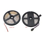 ruban led smd 12v blanc noir flexible décoration intérieur cuisine salon maison lumière moderne