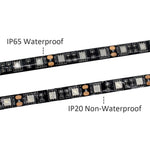 ruban led uv noir blanc bleu 12v smd waterproof ip65 395 405nm 50000h tech