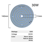 plaque led 5w 6w 10w 30w bleu blanc moderne diodes smd 5730 câble usb