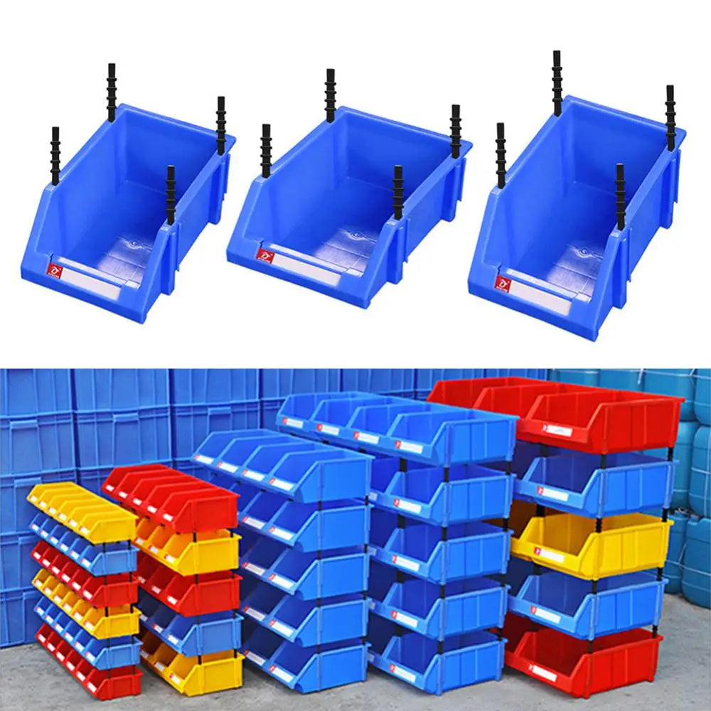 Boîte de rangement empilable verte organisateur de petites pièces