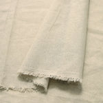 tissu popeline coton lin beige clair haute absorption anti bactéries teint uni 140cm large