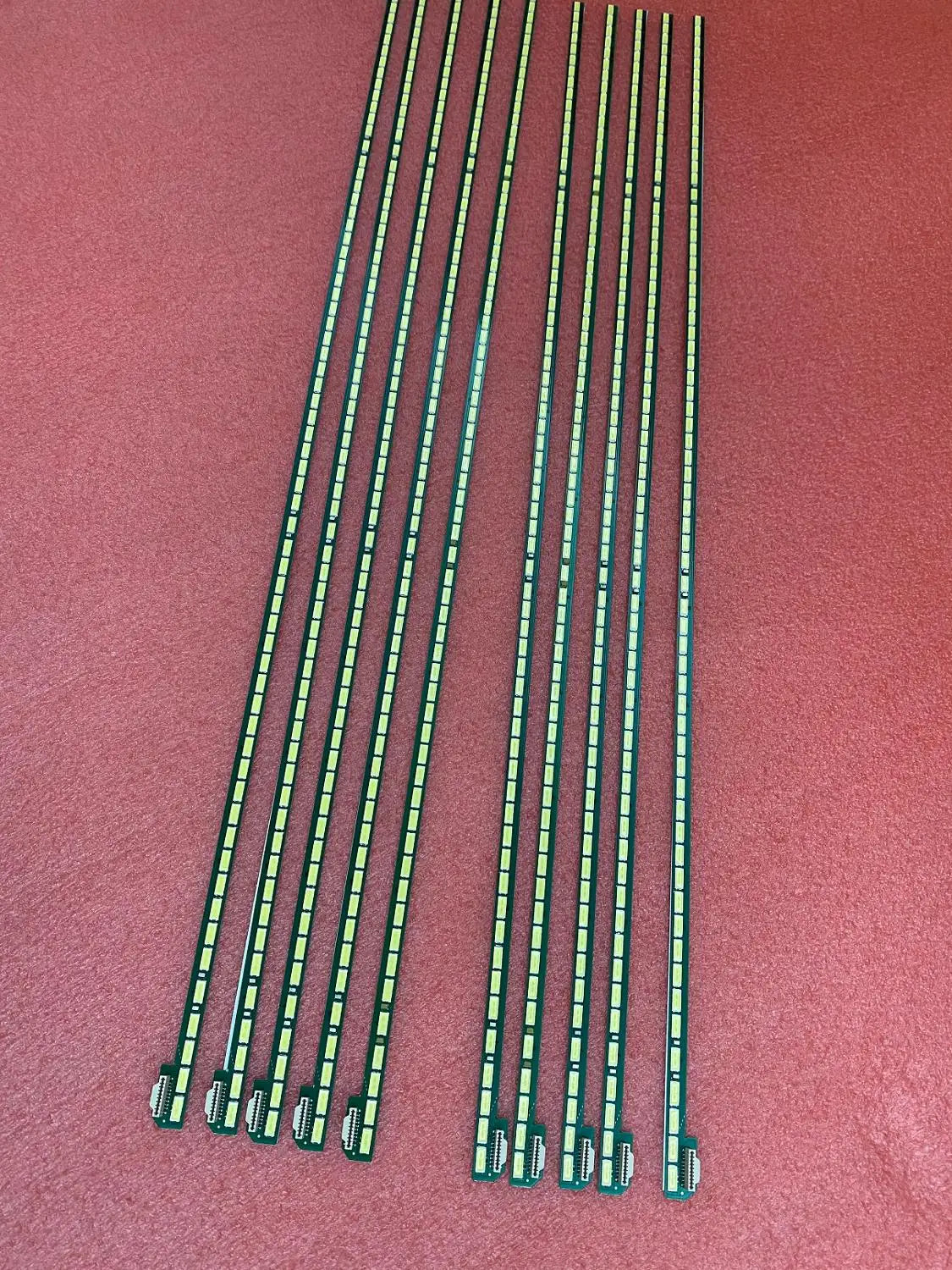 ruban led vert blanc points lumineux moderne connecteurs sans cable 10 pieces