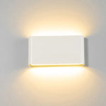 lampes murales modernes noir blanc ip65 led 12w 6w minimalisteextérieurintérieur