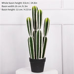 plantes artificielles vertes points dorés moderne décoration extérieure pot noir arrangement fleuri cactus succulente