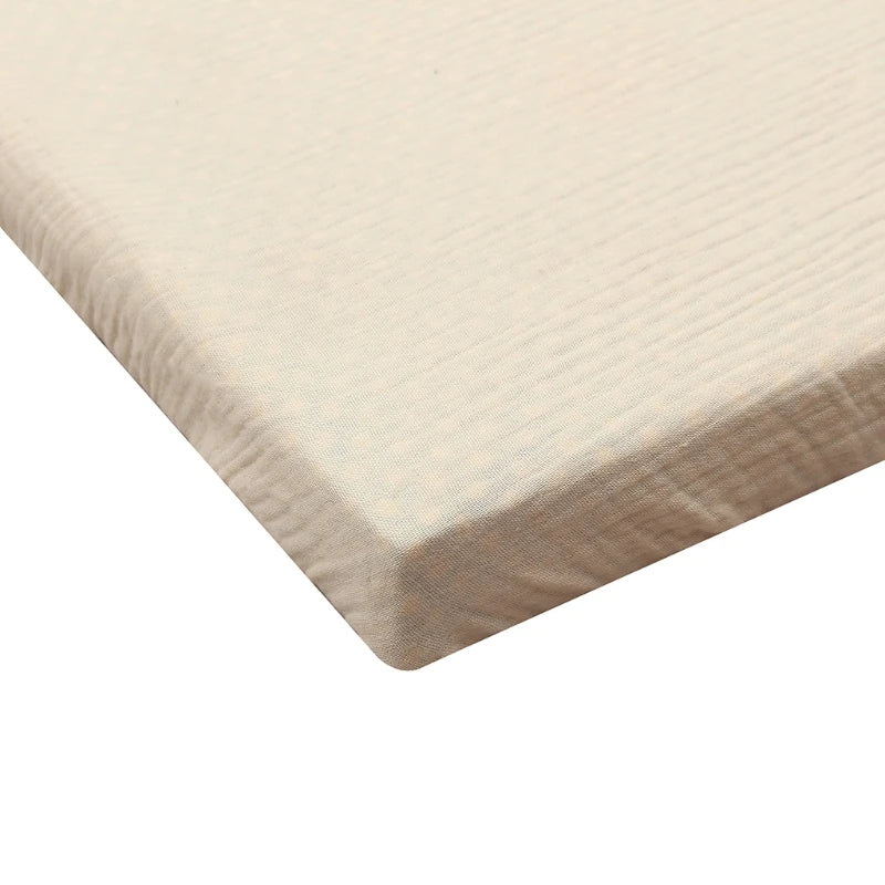 drap housse berceau coton rose clair beige vert foncé gris marron jaune violet rayures