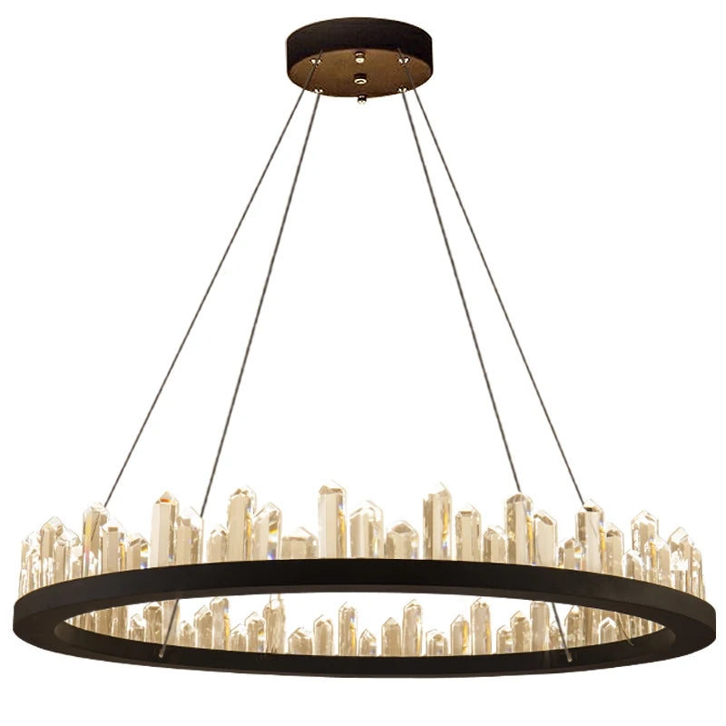 Suspension lumineuse moderne or blanc pendants coniques élégante salon chambrehôtel