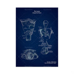 L'image montre un plan détaillé de la larynx, avec des étiquettes et des annotations décrivant ses différentes parties. Elle semble être un schéma ou un dessin technique conçu par nature.