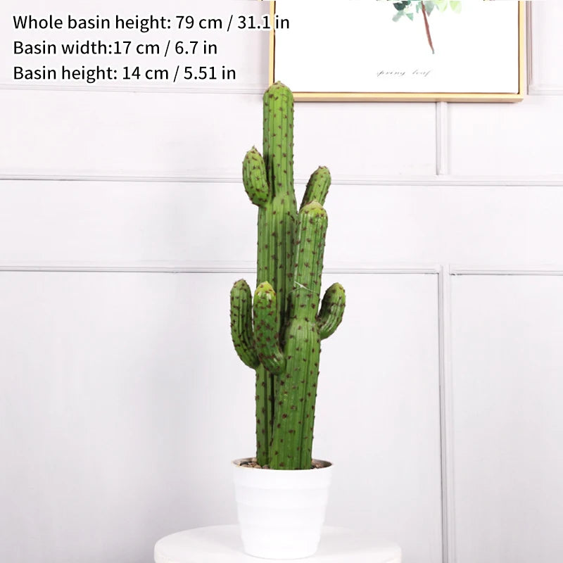 plantes artificielles vertes points dorés moderne décoration extérieure pot noir arrangement fleuri cactus succulente