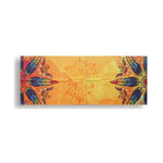 serviette yoga bleu mandala anti dérapante 183cm 63cm ethnique moderne multifonctionnelle fitness