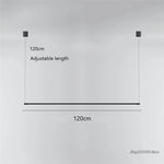 lampe suspendue moderne minimaliste 120cm noir ajustable salon chambre étude