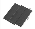protecteurs meubles adhésifs mousse eva noir tissu petits points pratique utilitaire 12pcs rond 30pcs