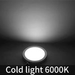 projecteur led ultrafin blanc argent moderne câble blanc 12v 24v rond lisse