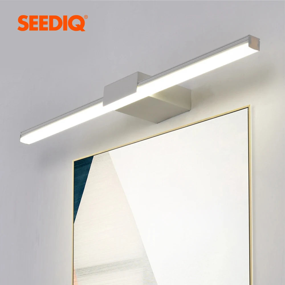 lampe murale led moderne blanc noir rectangle aluminium fixée mur chambre salon