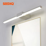 lampe murale led moderne blanc noir rectangle aluminium fixée mur chambre salon