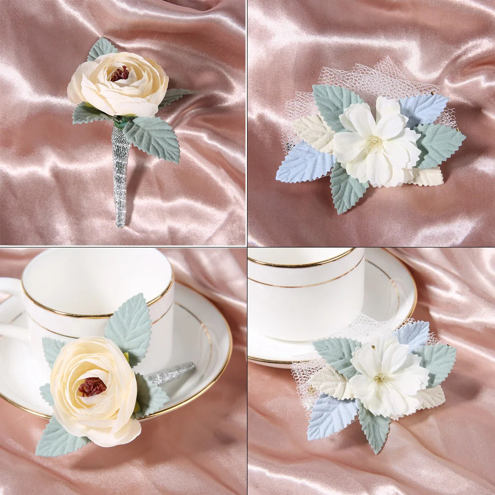 feuilles décoratives relief rose vert bleu beige noir automne mariage décoration intérieure vintage DIY