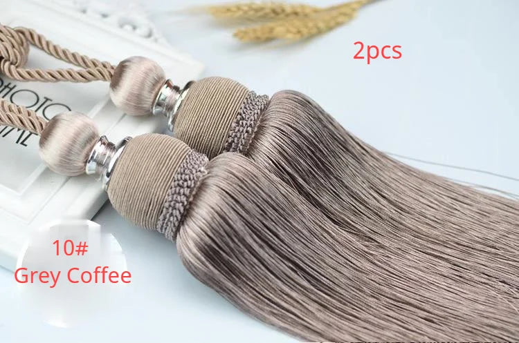 rideau tieback soie synthétique tassel classique moderne accroche fenêtre décoration chambre salon