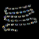 chaîne octogonales transparentes multicolores classiques 10m fil métallique or argent festif mariage