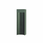 Lampe solaire moderne 10W LED noir vert waterproof IP65extérieur jardin
