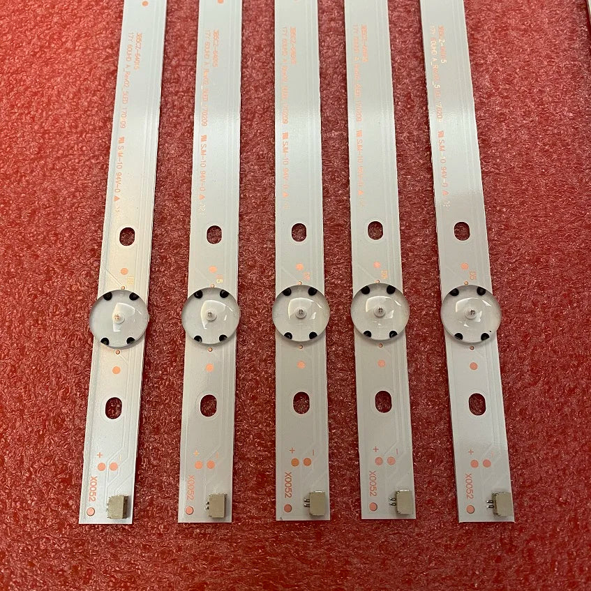 bandes led blanc modernes 10 pcs 1245mm connecteurs électriques