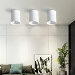 Spot lumineux moderne surface mounted noir blanc 10W 15W 25W 35W LED anti reflet
