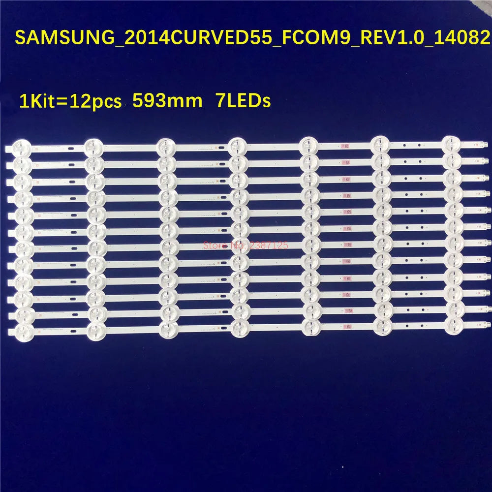bandes led éclairage écran blanc rangées led fixation moderne 32cm 3w