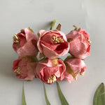 bouquet artificiel fleurs décoration maison jardin mariage rose blanche beige rouge violet jaune