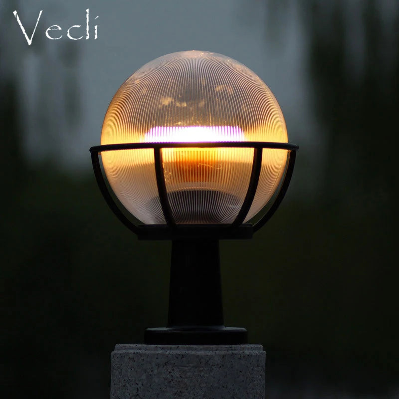 lampe solaire moderne transparente sans ampoule noire fixée murextérieur sans garantie