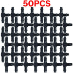 piquets tuyaux pvc noir modernes 11cm 20cm 50pcs fixation jardin irrigation