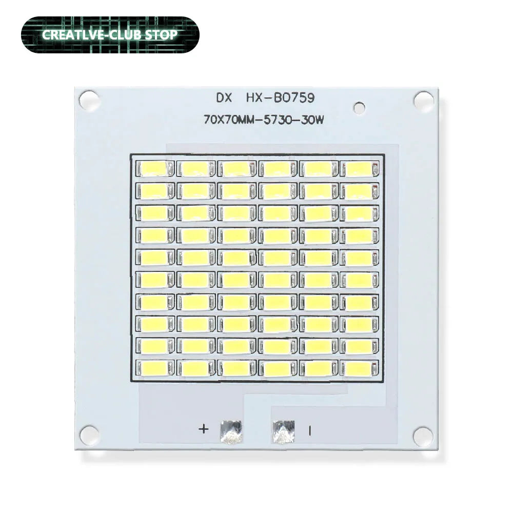 plaque led 10w 20w 30w 50w 100w blanc mat cool white 6500k 7000kextérieur modernestyle