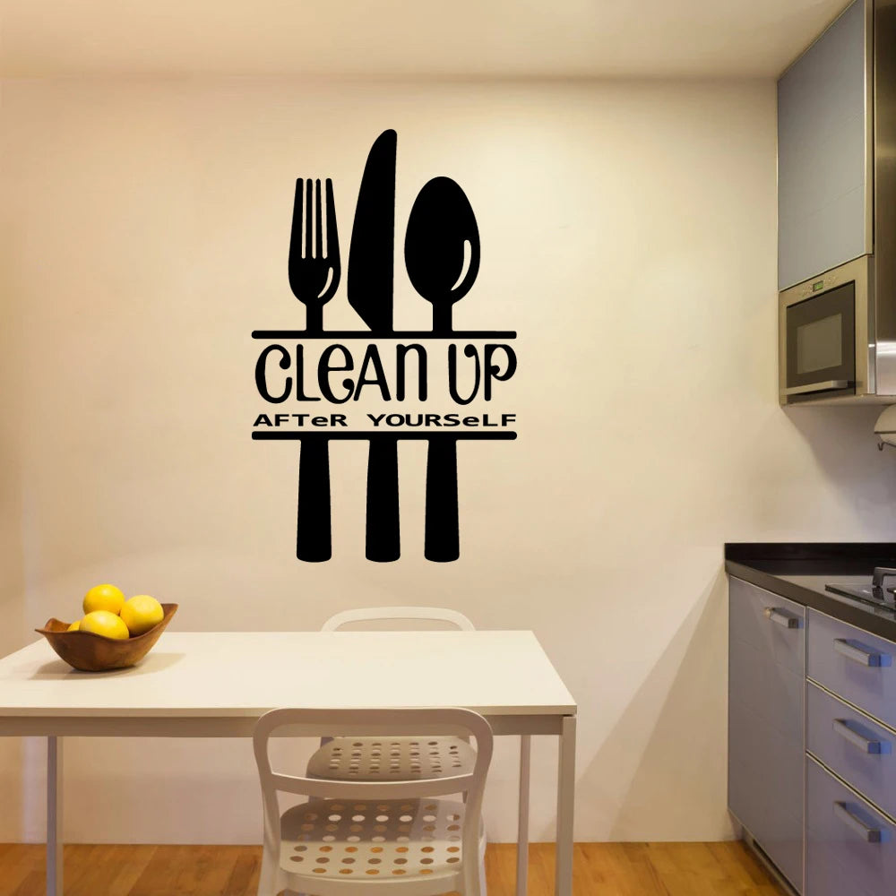 Autocollant étanche avion bleu sur carrelage de cuisine