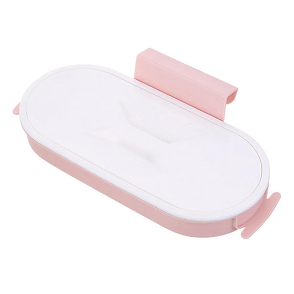 sac poubelle suspendu blanc gris clips utilisation multiple moderne pratique cuisine organisateur