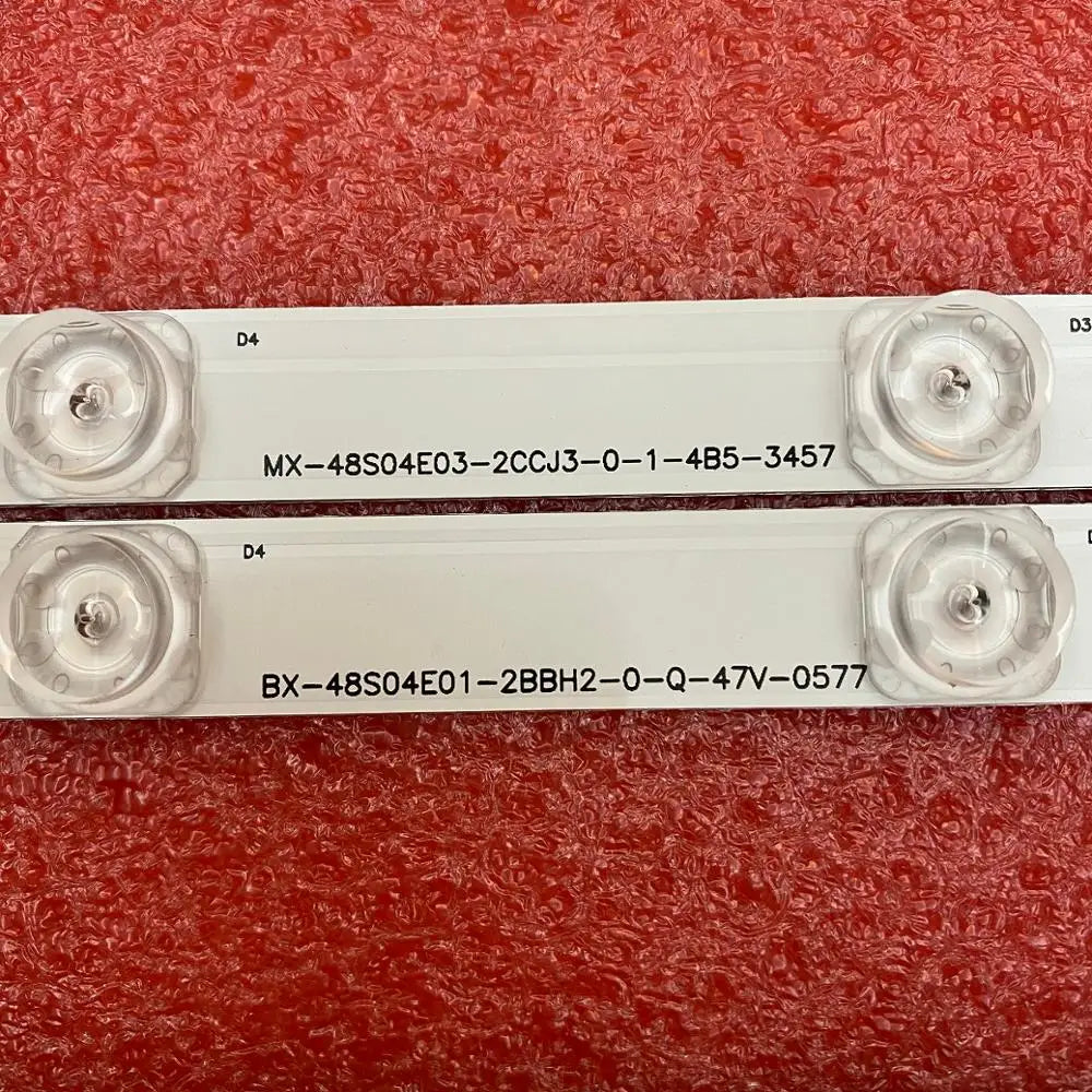 bandes led blanc rondelles noires industrielle connecteurs marquages dimensionnels