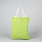 sac toile réutilisable respectueux environnement multiple utilisations couleur variée moderne 34x42cm
