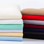 tissu polyester blanc opacique largeur 150cm moderne anti boulochage breathable coloris bright skinfriendlymètrecouturediy