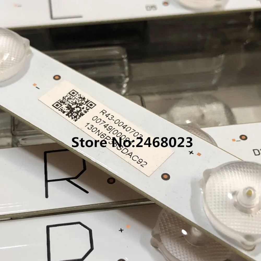bande led blanche ronde translucent moderne connecteurs codes qr série