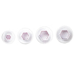 embouts gâteau coeurs fleurs étoiles formes géométriques blanc rouge violet rose jaune