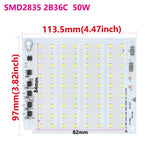 plaque led 100w 50w 30w 20w 10w ac220v blanc matrice diodes modernes