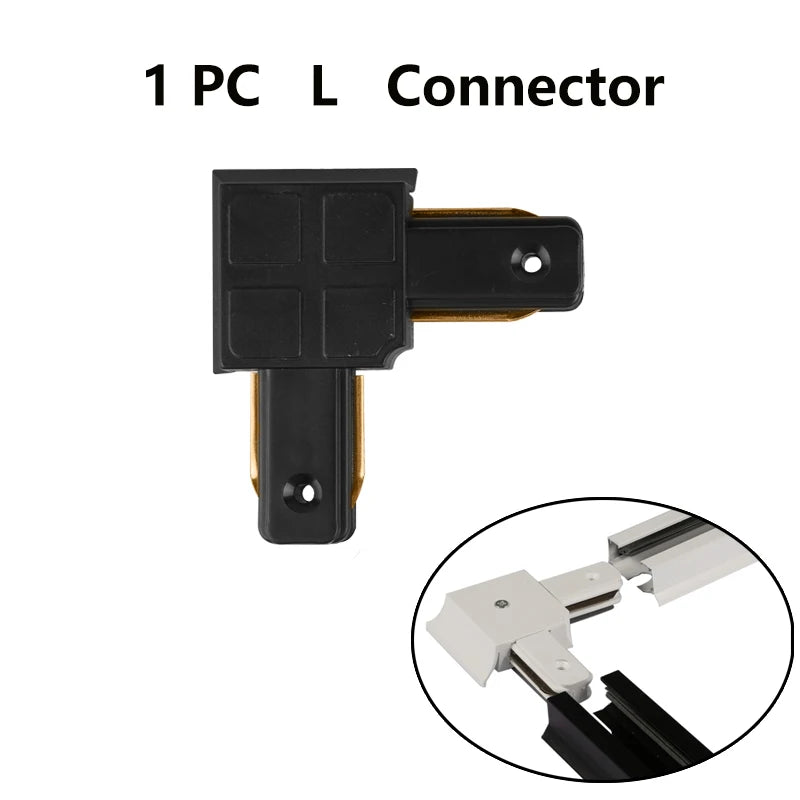 connecteur rail électrique moderne noir blanc facile certification rohs ccc