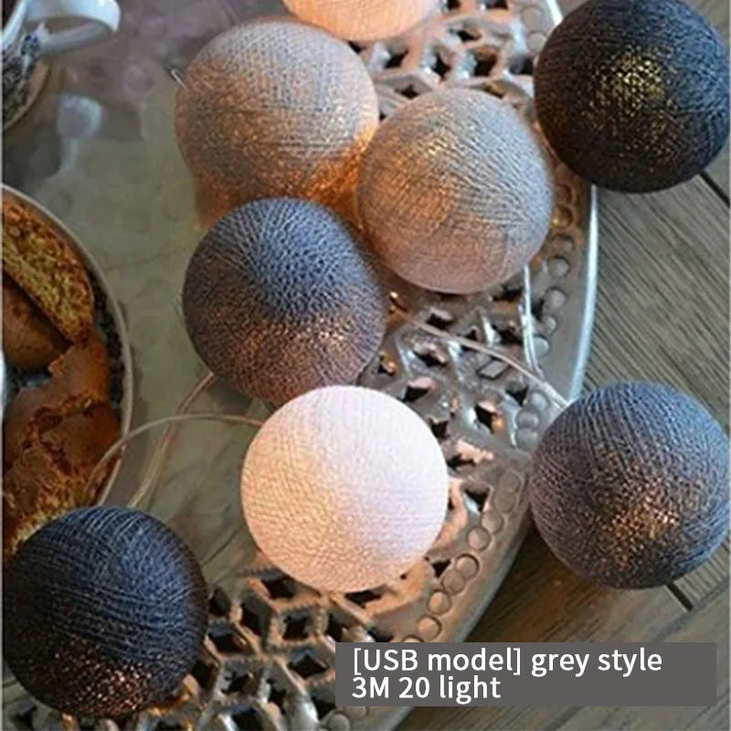 guirlande lumineuse filaments tissés couleurs multiples moderne adhésif anniversaire décoration extérieure festive mariage
